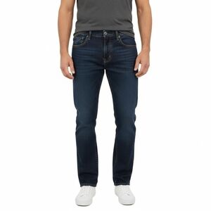 Aeropostale Men’s Blue Jeans 34x32 Button Fly Classic Straight Fit Denim